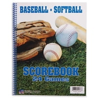 Scorebook Glovers De Béisbol/Sóftbol Sobredimensionado Mcbigbok