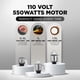thumbnail image 2 of Molinillo mezclador Preethi Eco Plus 550 W, blanco, 3 tarros de 1,5 l/1 l/400 ml, 2 of 6