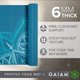 thumbnail image 2 of Tapete de yoga Gaiam Premium Print Extra Grueso Antiderrapante 6 mm Indigo, 2 of 5