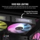 thumbnail image 5 of Ventilador Corsair iCUE Link RX120 RGB 120 mm PWM con iCUE Link Hub, 5 of 8
