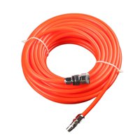 Magideal - Bomba De Aire Multiusos De Tubo Recto Neumático, Manguera De Alta Presión Con Conector Rápido, Manguera De Bomba De Compresor De Aire Para Trabajo De Rojo 15M