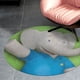 thumbnail image 4 of Babar Alfombra Redonda de Felpa Coral, Antideslizante, No Desprende Pelusas, Lavable y Duradera para Salón, Dormitorio y Habitación de Niños 60cm, 4 of 6