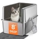thumbnail image 1 of Caja de arena Aothey metálica XXL con control de olores y fácil limpieza, 1 of 6