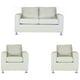 thumbnail image 2 of Living Asiria 211 - Cuero Sintetico Pu Beige, 2 of 7
