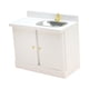thumbnail image 3 of 1/12 Mini Lavabo Multiusos Con Armarios Para Casa De Muñecas Cocina DIY, 3 of 5