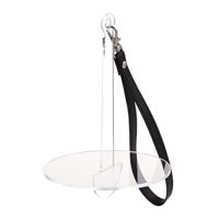 Magideal - Soporte Para Hilo De Muñeca, Soporte Para Hilo Diy, Acrílico, Duradero, Portátil, Tejido De Ganchillo, Artesanía, Dispensador De Cordón De Muñeca, Sop Transparente