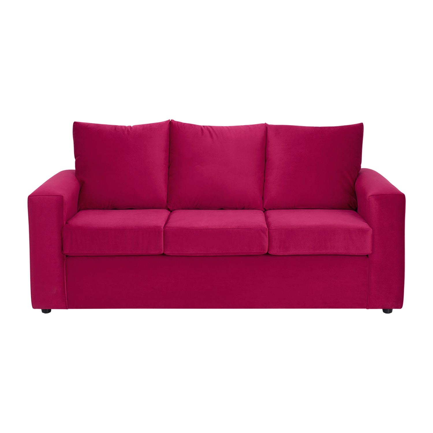 Bodevir - Sofa Kendy 3C Felpa 30 Burdeo