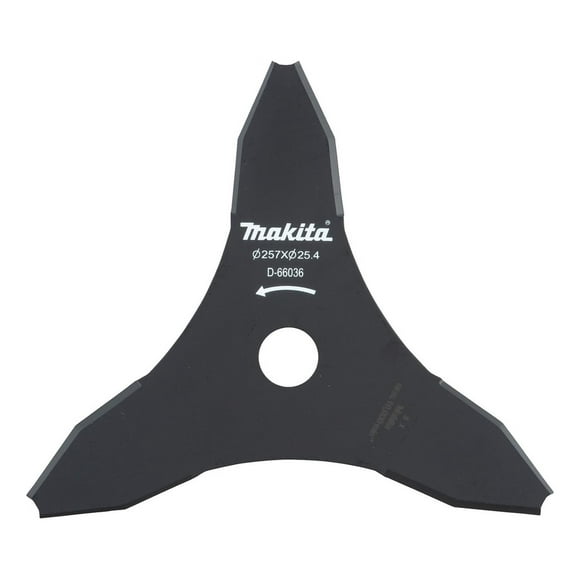 Cuchillo Metal 3 Puntas ET 257x25,4mm - Makita negro Talla Unica