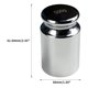 thumbnail image 2 of Peso de calibración HFS (R) de 500 g, clase M2, acero cromado, 2 of 8