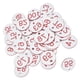 thumbnail image 1 of Pack de 100 Etiquetas Numéricas para Llaves, Blancas, 1 of 3