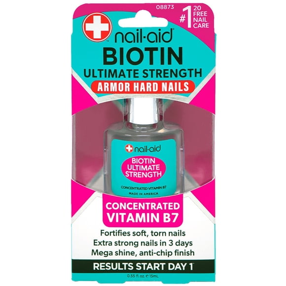Endurecedor de Uaas NailAid Biotin Ultimate Strength 15ml