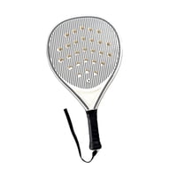 Magideal - Raqueta De Tenis De Remo, Raqueta De Tenis De Padel Con Correa De Muñeca, Núcleo De Espuma Superficial De Fibra De Carbono Para Niños, Junior, Adultos 1 Raqueta Solamente