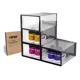 thumbnail image 1 of Caja Organizador De Zapatos Homely Zapatero Apilable Set X4 Transparente, 1 of 3