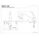 thumbnail image 2 of Grifo Kingston Brass Chatham KB571 de una sola manija, cromo, 2 of 2