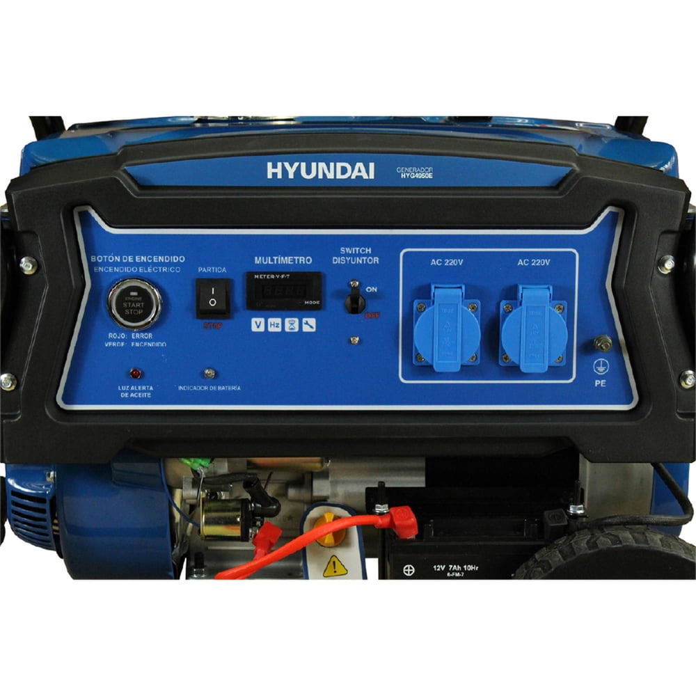 Hyundai HYG4950E Gasolina, foto 3