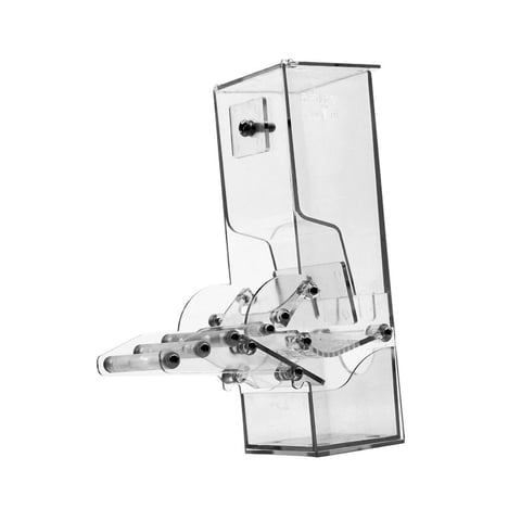 Magideal - Comedero Automático Para Pájaros, Alimentador Para Mascotas, Estación De Alimentación Sin Ensuciar, Alimentador Para Loros, Contenedor De Comida Para