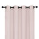 thumbnail image 1 of Cortina Black Out con Anillas 140x220 cm Rosa, 1 of 6