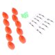 thumbnail image 3 of Bombarda Flotadores Carpa Trucha Gruesa Lubina Señuelos De Mar Aparejos De Pesca Naranja, 3 of 5