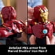 thumbnail image 2 of LEGO Marvel Iron Man MK4 Bust Set 76327 Coleccionable, 2 of 3