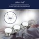thumbnail image 3 of Johnson Smith extensores blancos de metal para cuello de camisa, 3 of 3