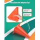 thumbnail image 5 of Conos de fútbol GHB 23 cm paquete de 12 para entrenamiento deportivo, 5 of 9