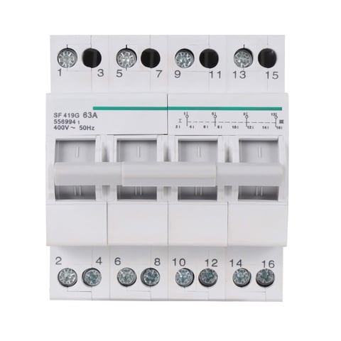 Soliot - Selector Conmutador 4P 63A Rieldin Solar