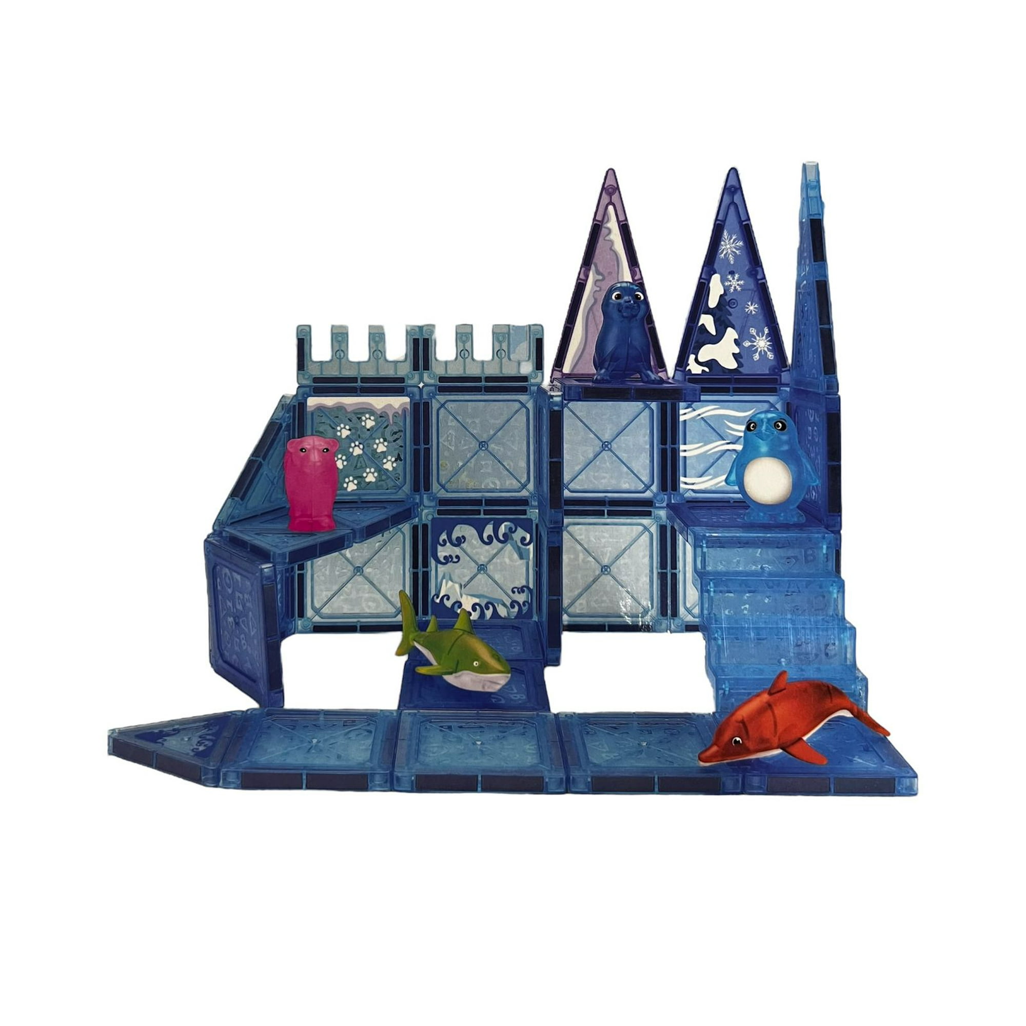 Oem - Bloques Magnéticos Para Construir 40 Pcs Hielo