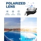 thumbnail image 2 of Gafas de natación ZIONOR G1 polarizadas con protección UV y antivaho, 2 of 9