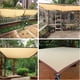 thumbnail image 5 of Toldo Rectangular 3x3mts Sombra Cubierta Jardin Terraza, 5 of 7