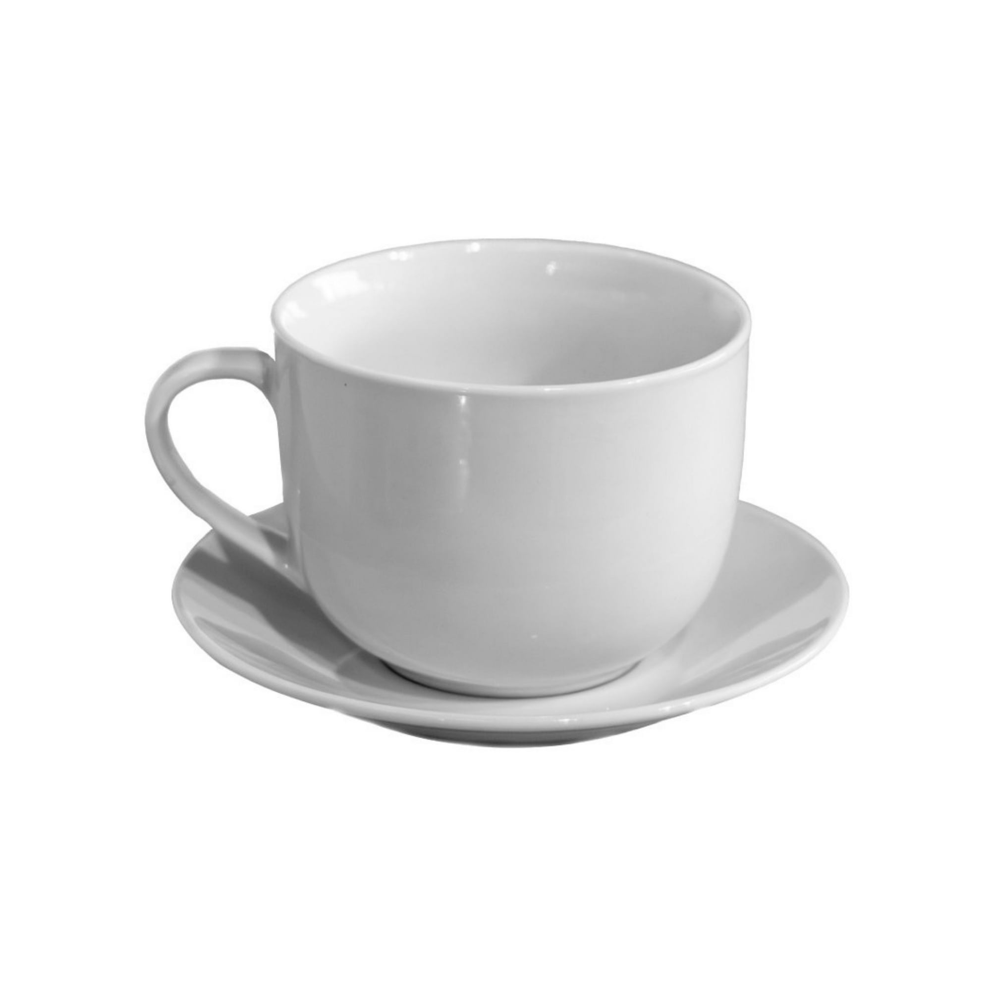 Imahe - Set De 6 Tazón De Te C/ Plato 450 Cc Tower