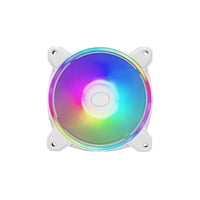 Ventilador 120Mm Cooler Master Masterfan Mf120 Halo2, Color Blanco