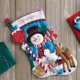 thumbnail image 2 of Kit de Calcetín Navideño Bucilla 46 cm “Santa, Por Favor, Detente Aquí” – Fieltro, 2 of 5