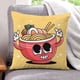 thumbnail image 1 of Ramen Fundas de almohada de terciopelo con tema, regalos de funda de almohada, decoración para el hogar, cojín de lanzar, regalo de cumpleaños para fans y parejas.66*66cm., 1 of 6
