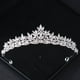 thumbnail image 1 of Gorgeous Silvery Crystal Bridal Tiara & Crown Headband - Perfect for Weddings, Parties & Proms!, 1 of 5