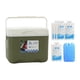 thumbnail image 2 of Nevera Portátil Personal Con Asa Para Acampar, Ideal Para Fiestas Al Aire Libre, Pesca, Color Verde, 2 of 5