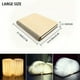 thumbnail image 1 of Creative Folding Book Light Led Small Night Light Rechargeable Three-color Changing Light Soft Light Eye Protection Table Lamp Decor Lighting Bedroom Decorative Lights, 1 of 3