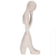 thumbnail image 4 of Estatua de pensador de resina, figura coleccionable, decoración, artesanía para el hogar, oficina, estantería de escritorio, 4 of 11