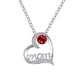 thumbnail image 1 of Collar De Mamá Para Mujer, Collar Con Colgante De Corazón De Son Charm, Joyería De Moda Estilo A, 1 of 5