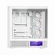 thumbnail image 2 of Gabinete Gamer XYZ Quantum PRO, Vidrio Curvado, Pantalla LCD, Incluye 4 Ventiladores ARGB, Blanco, 2 of 8