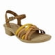 thumbnail image 2 of Sandalia Exs Tiras Cruzadas Cuero Café, 2 of 5
