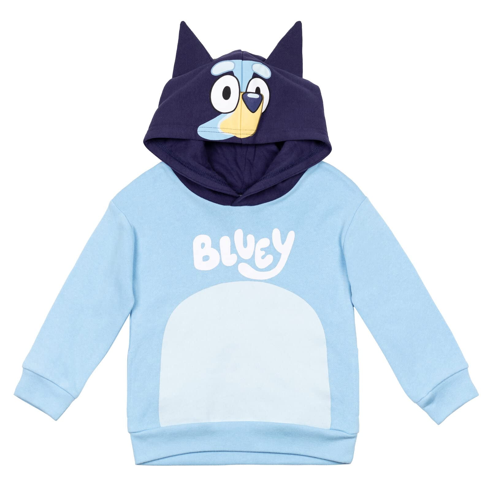 Sudadera Con Capucha Bluey Para Niños Pequeños, Forro Polar, Cosplay, 5t