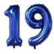 thumbnail image 1 of Globos numéricos EBAIJQUO azul marino 19 para decoración de fiestas, 1 of 7