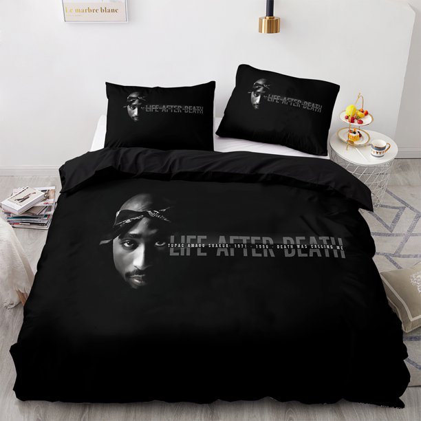 Bedding Set Tupac Amaru Shakur Bed Set Aldult Kid Bedroom Duvetcover Sets
