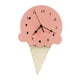 thumbnail image 2 of Reloj De Pared Reloj Decorativo De Pared Simple Para Sala De Estar Decoración Del Hogar De Pared Para Ni?os Rosa Oscuro, 2 of 5