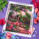 thumbnail image 5 of Kit de Arte de Diamantes DIAMOND ART CLUB Garden Path 33x43 cm, 5 of 6