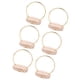 thumbnail image 1 of 6x Central Floral Hoop Piece With Wood Stand Wedding Wedding For Party Festival Dia 10cm, 1 of 5
