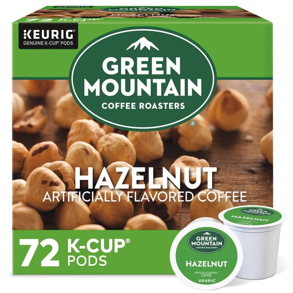 Cápsulas de café Green Mountain Hazelnut Light Toast 72 K-Cup