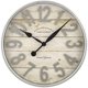 thumbnail image 1 of Reloj de pared Better Homes & Gardens de 20 pulgadas, blanco galvanizado, 1 of 3