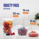 thumbnail image 2 of Set de 60 Contenedores para Alimentos Stack Man con Tapas Herméticas, 2 of 9