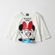 thumbnail image 1 of Polera Manga Larga Niña Minnie Love Blanco Minnie, 1 of 4